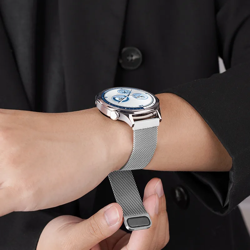 IBOANN Huawei Compatibility Watch Band Metal-6