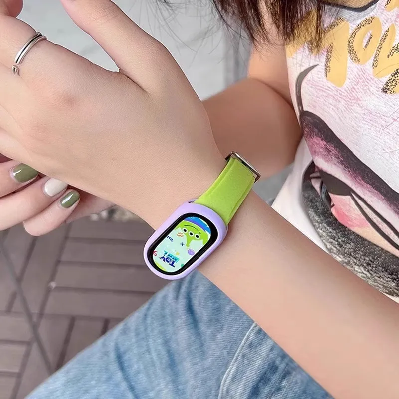 IBOANN Xiaomi Compatibility Watch Band Silicone Material-3