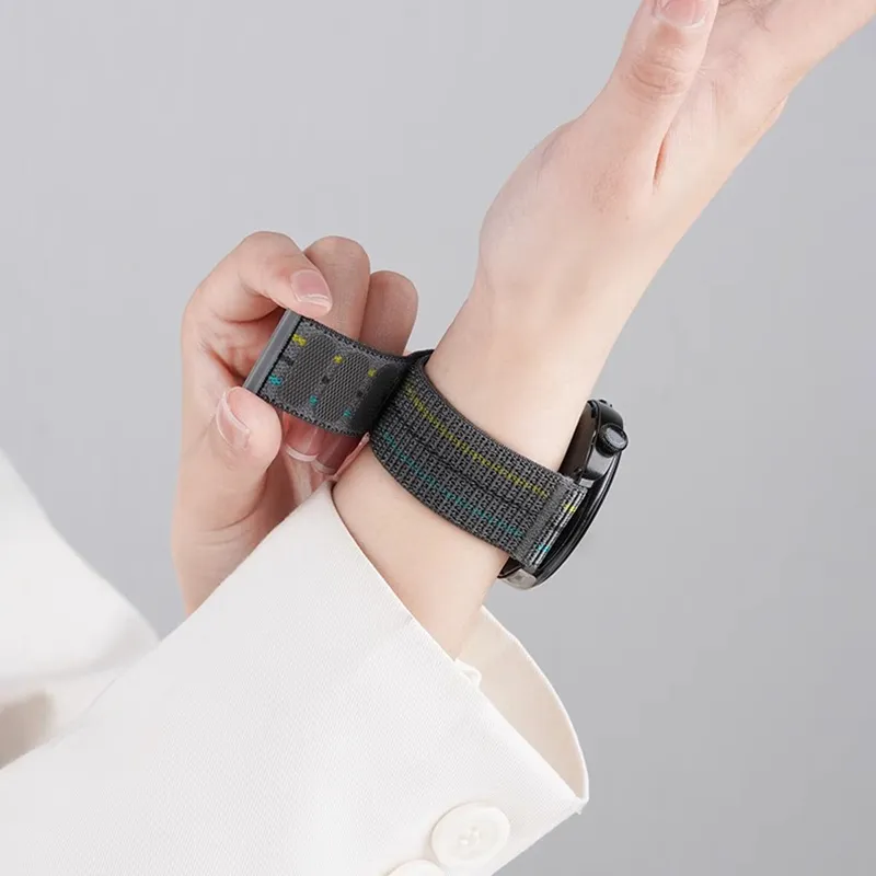 IBOANN COROS Compatibility Watch Band 22mm Nylon Material-5