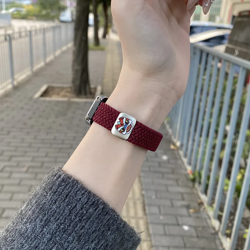 IBOANN Huawei Compatibility Watch Band 145~210mm Nylon Material-4