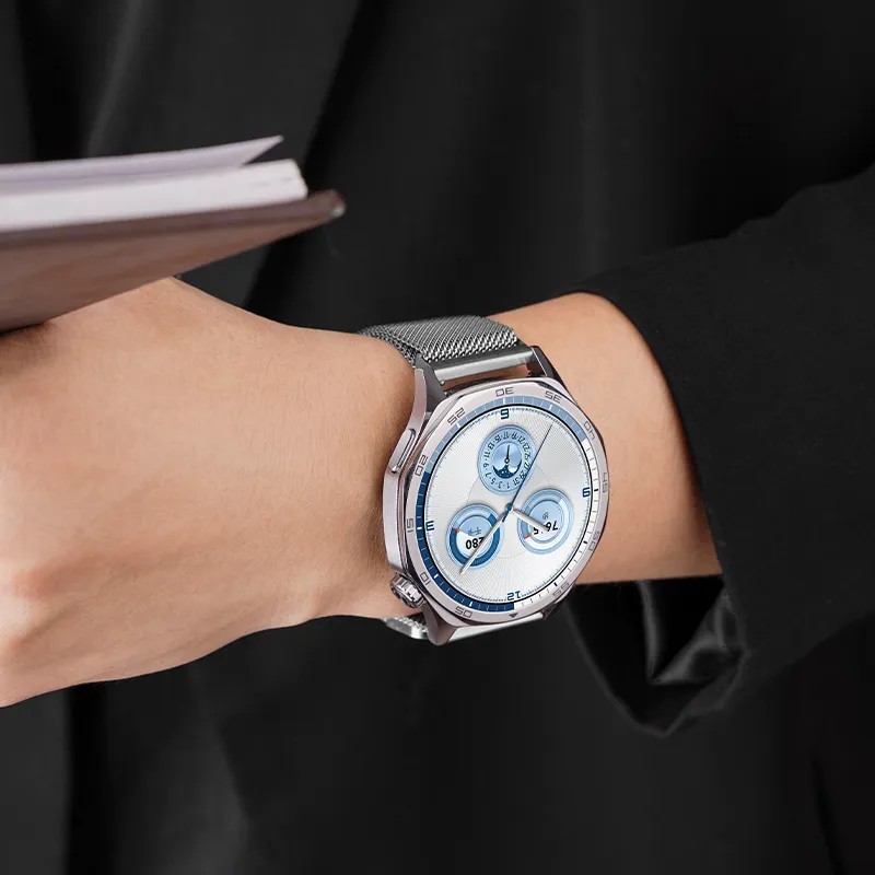 IBOANN Huawei Compatibility Watch Band Metal-7