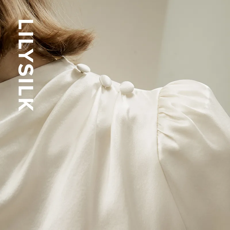 LILIXIUKE Shirt Women's Lily White-1