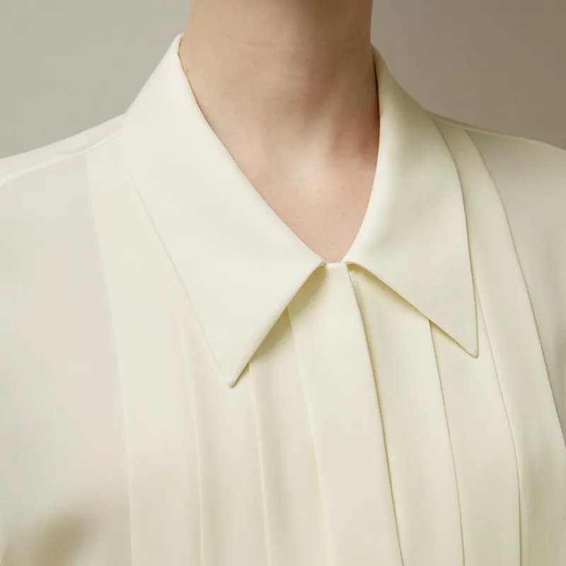 LILIXIUKE Shirt Women's Ivory White-5