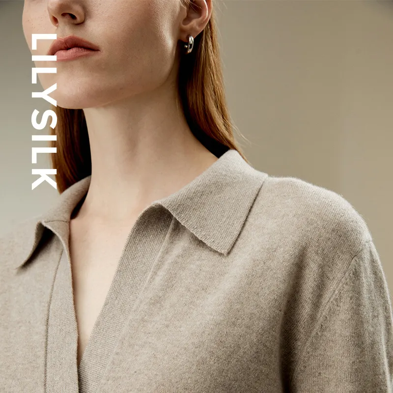 LILIXIUKE Cashmere Sweater Women's-2