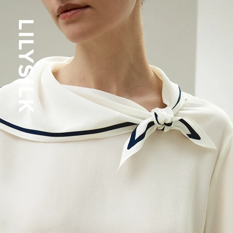 LILIXIUKE Shirt Women's Raw White-1