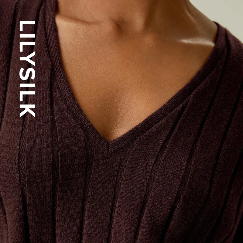 LILIXIUKE Cashmere Sweater Women's-2