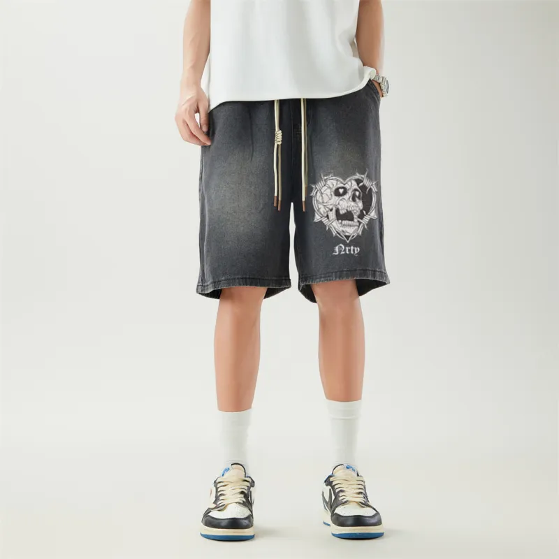 NRTY Denim Shorts Men-2