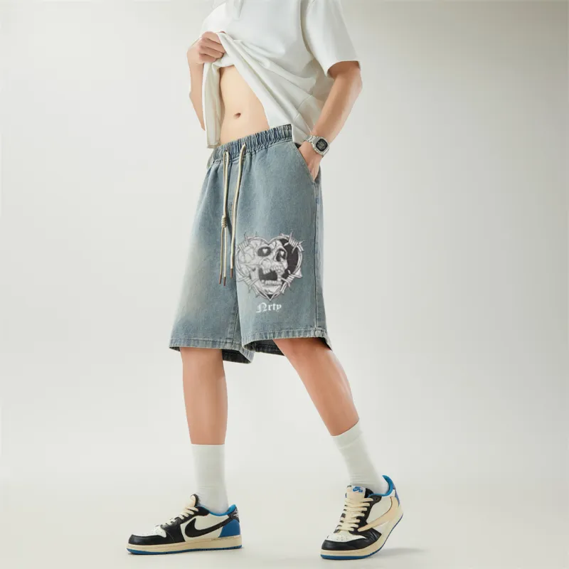 NRTY Denim Shorts Men-11