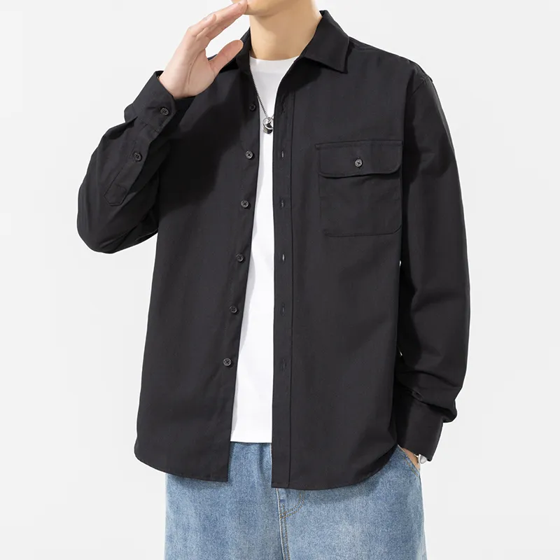 NRTY Shirt Fall And Winter Men's-2