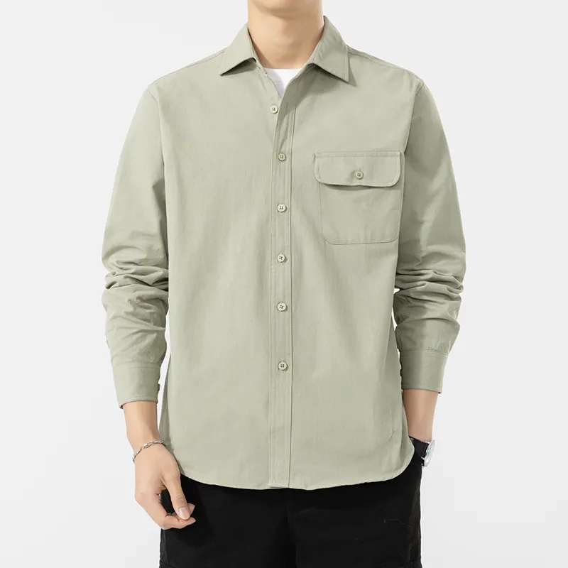 NRTY Shirt Fall And Winter Men's-11