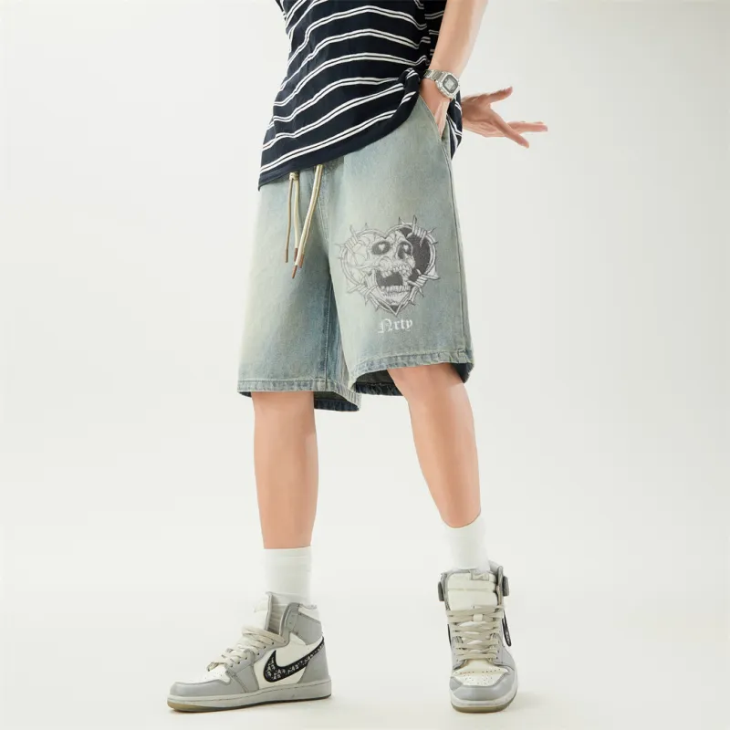 NRTY Denim Shorts Men-25