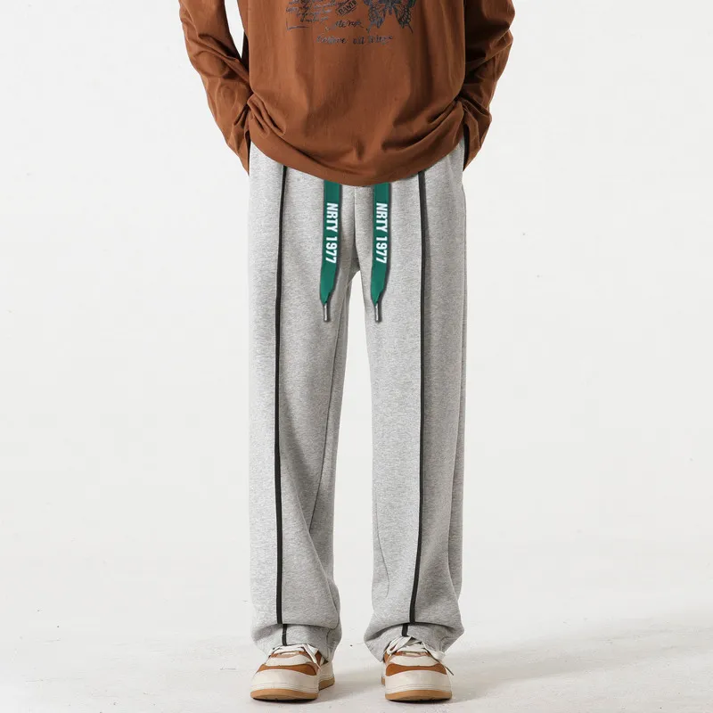 NRTY Knitted Sports Pants Fall And Winter Men's-2