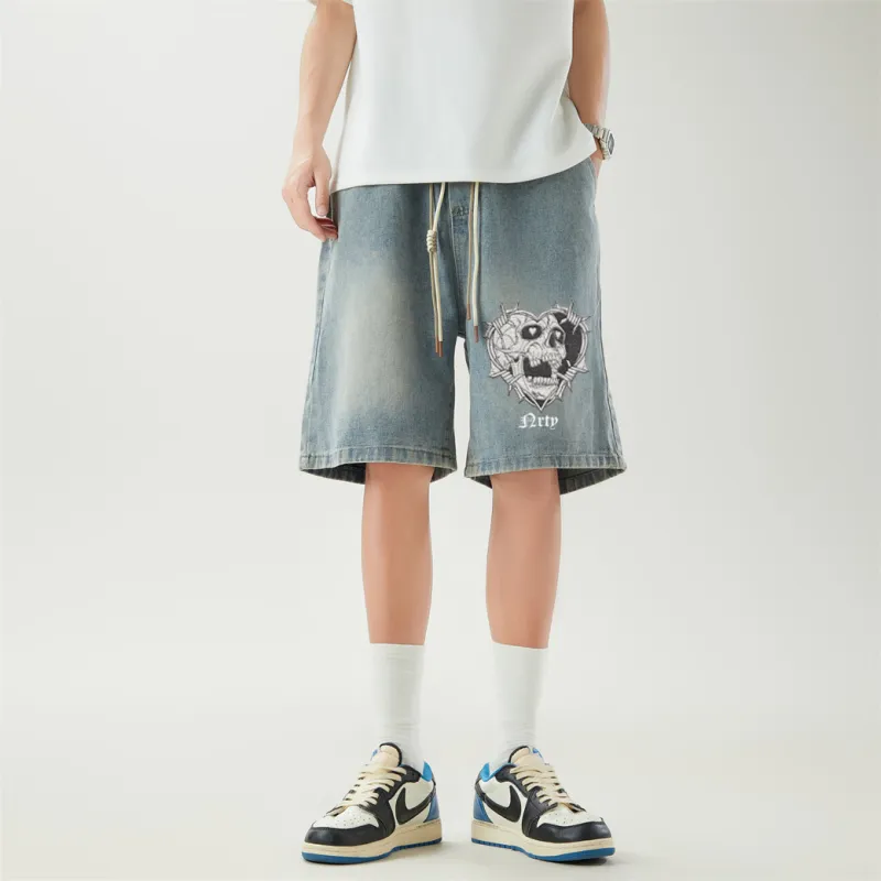 NRTY Denim Shorts Men-9