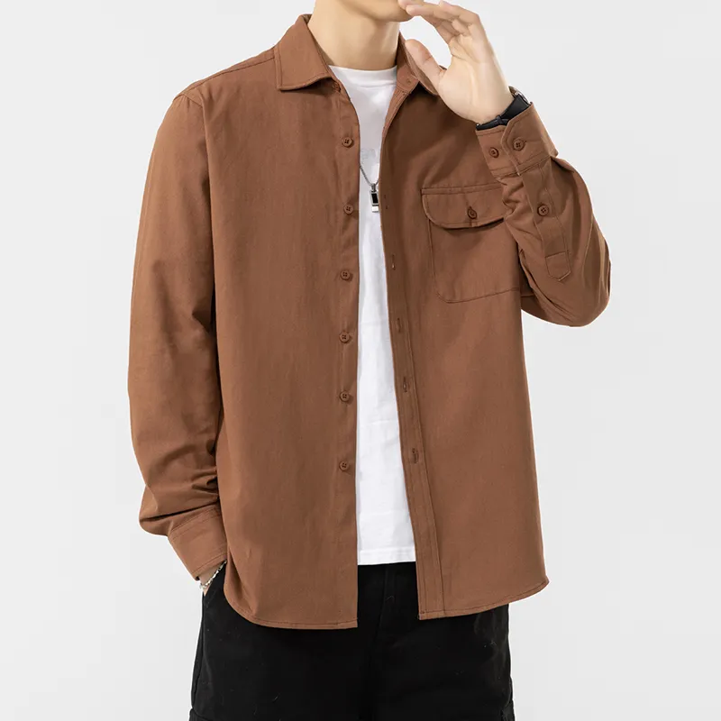 NRTY Shirt Fall And Winter Men's-20