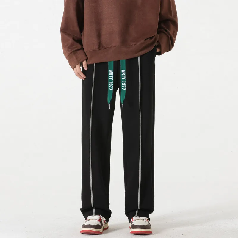 NRTY Knitted Sports Pants Fall And Winter Men's-6