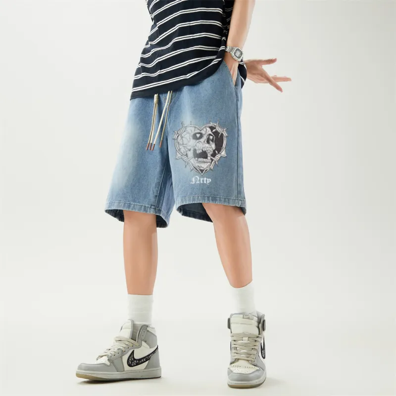 NRTY Denim Shorts Men-19