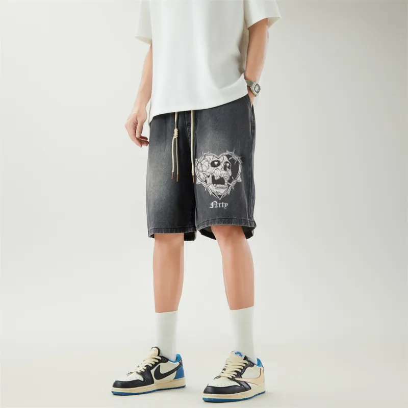 NRTY Denim Shorts Men-4