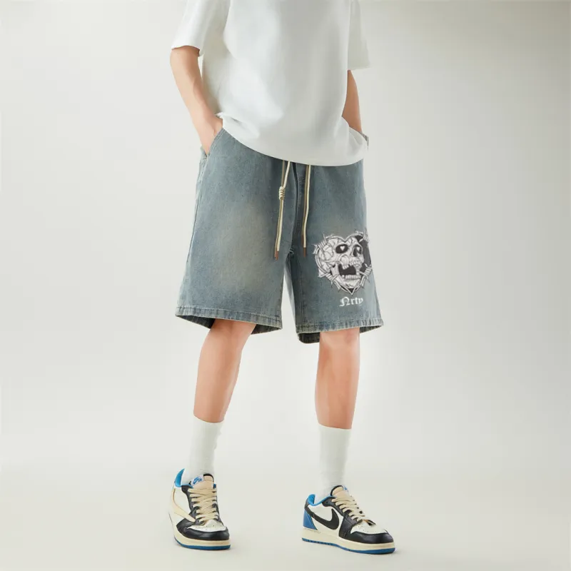 NRTY Denim Shorts Men-12