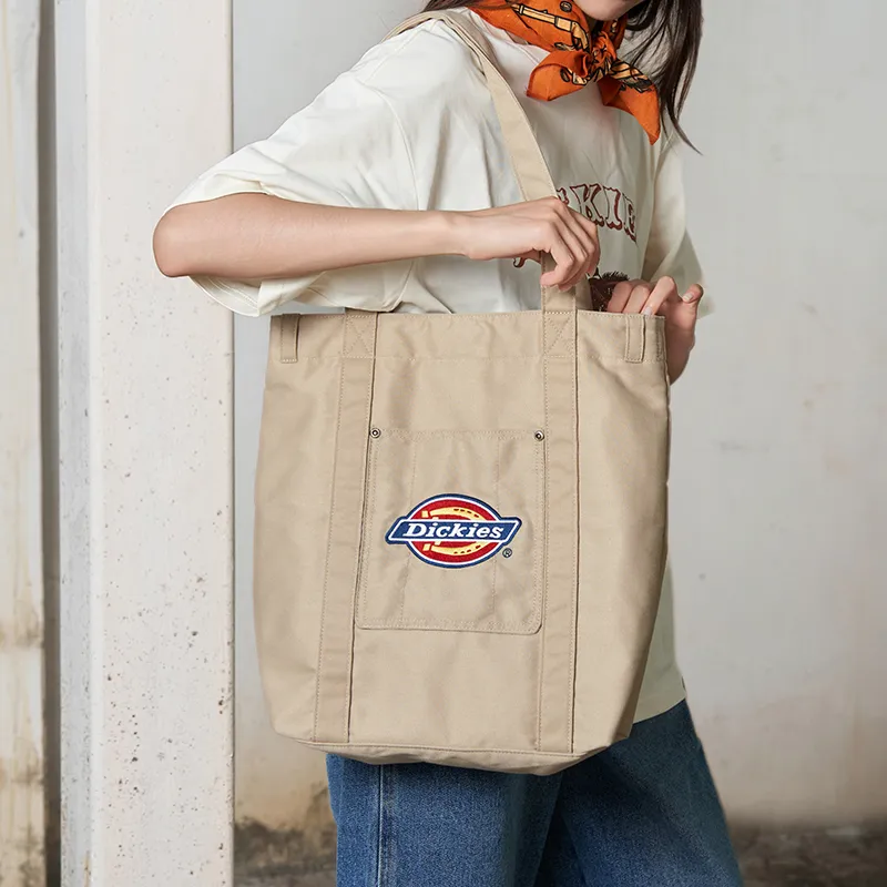 Dickies Polyester Tote Bag, Shopping Bag, Shoulder Bag Women's Multicolor-11