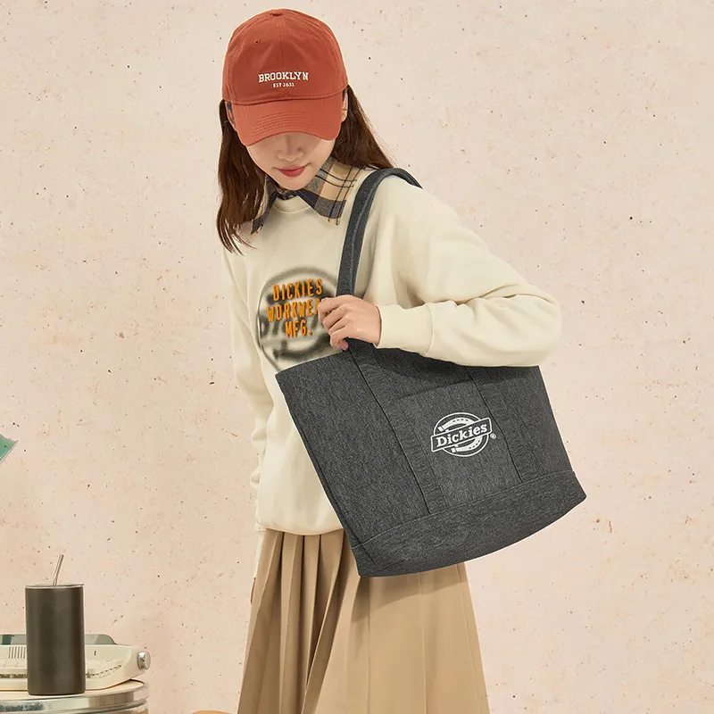 Dickies PU Tote Bag, Shopping Bag, Handbag, Shoulder Bag Regular Women's Multicolor-15