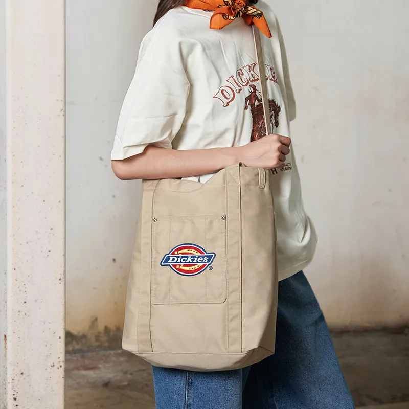 Dickies Polyester Tote Bag, Shopping Bag, Shoulder Bag Women's Multicolor-10