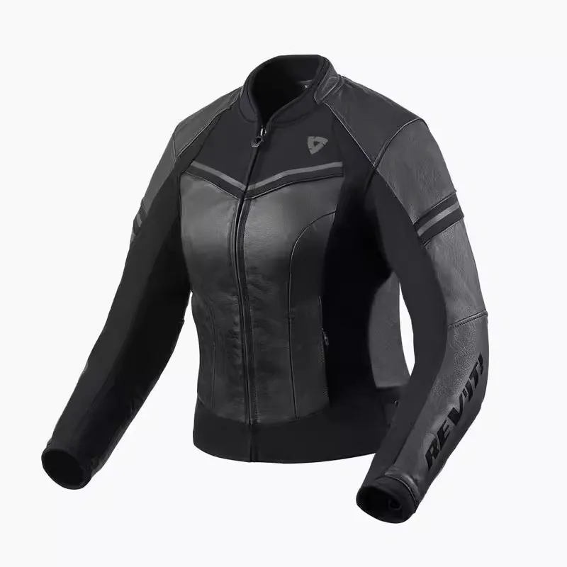 REVIT Medion Motorcycle Cycling Clothing Leather Jacket All-Season Biker Racing Winter Warm Windproof Women's-2