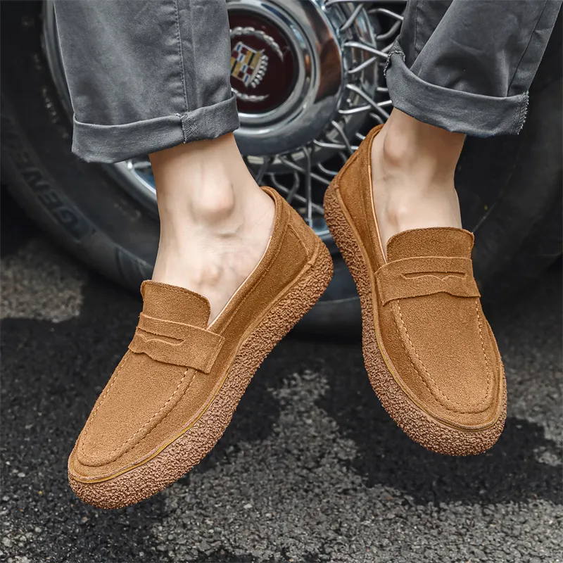 Dunnu Casual Shoes Men's Yellow-4
