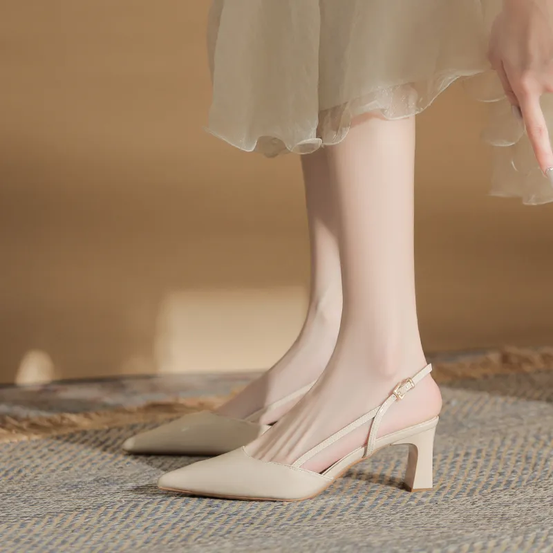 Dunnu Chunky Heel High Heels Women's Box Included-11