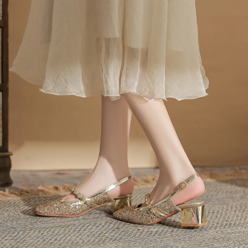Dunnu Slim Heel High Heels Women's-35