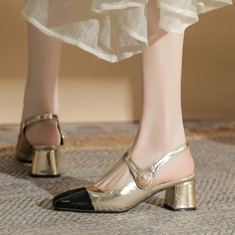 Dunnu Slim Heel High Heels 5cm Women's Box Included-22