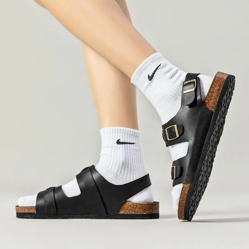 Dunnu Beach Sandals Men Black-3