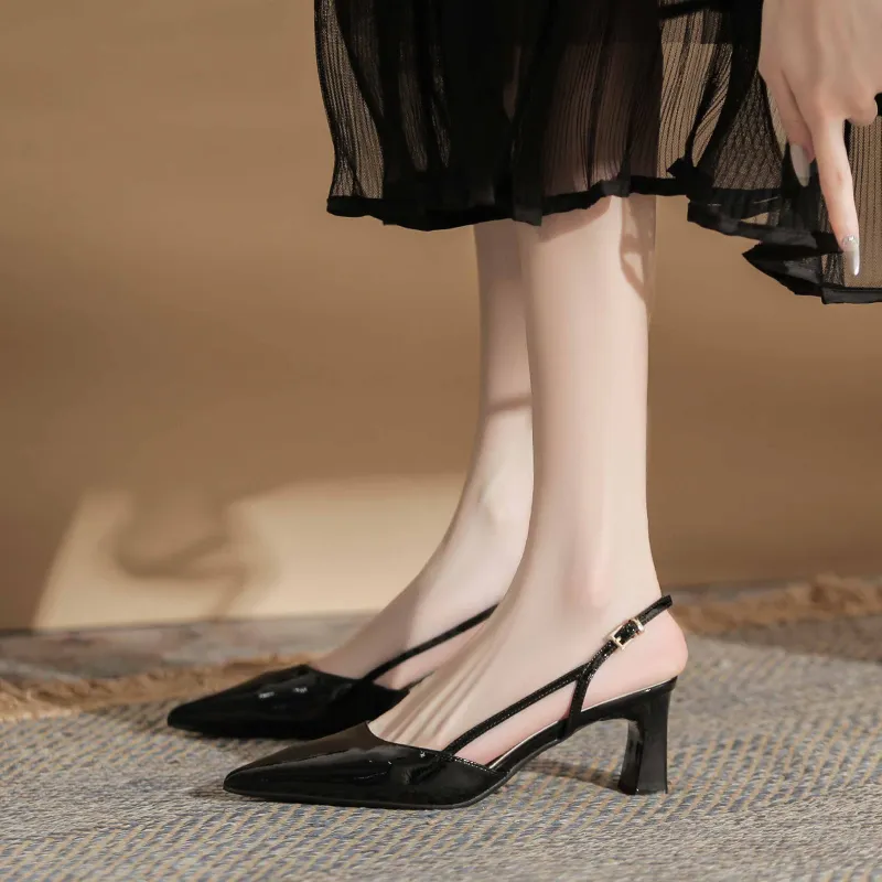 Dunnu Chunky Heel High Heels Women's Box Included-21