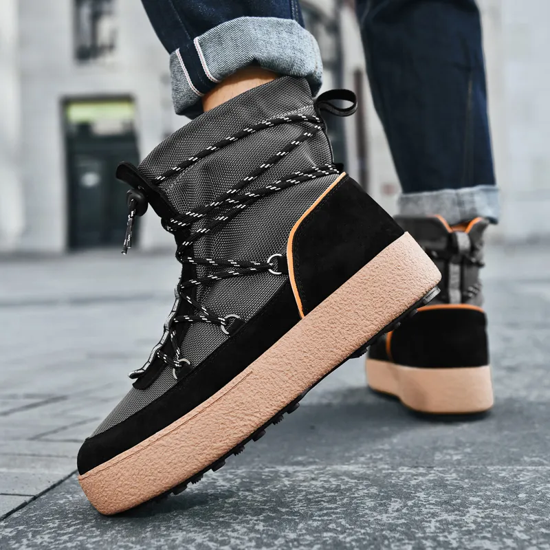 Dunnu Abrasion-Resistant Cushioning Snow Boots-4