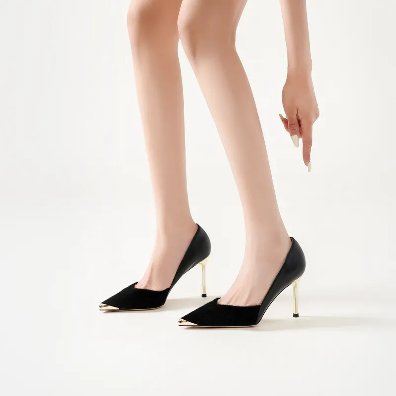 Dunnu Slim Heel High Heels Women's-2