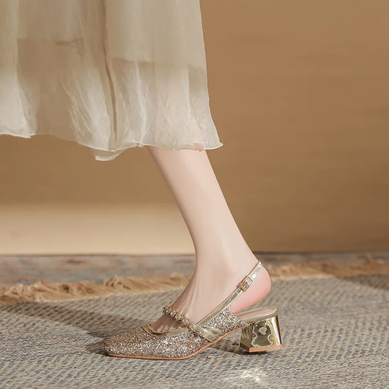 Dunnu Slim Heel High Heels Women's-34