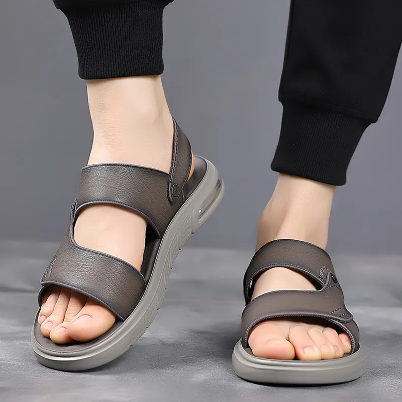 Dunnu Beach Sandals Men Black-8
