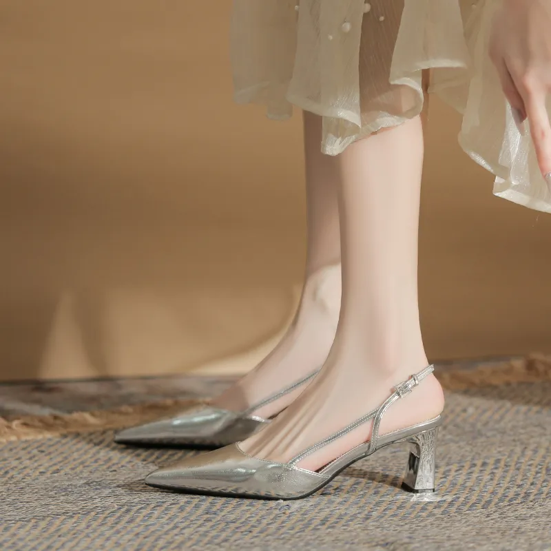 Dunnu Chunky Heel High Heels Women's Box Included-14
