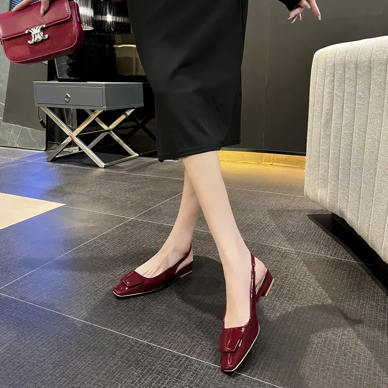 Dunnu Block Heel High Heels Women's-2