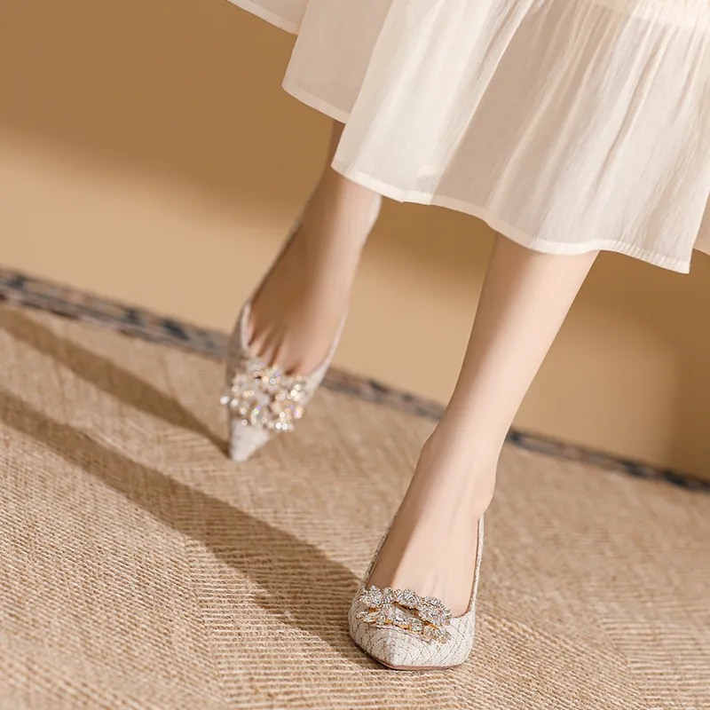 Dunnu Slim Heel High Heels 6.5cm Women's-12