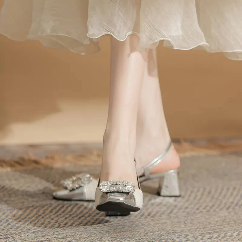 Dunnu High Heels 4cm Women's Box Included-20