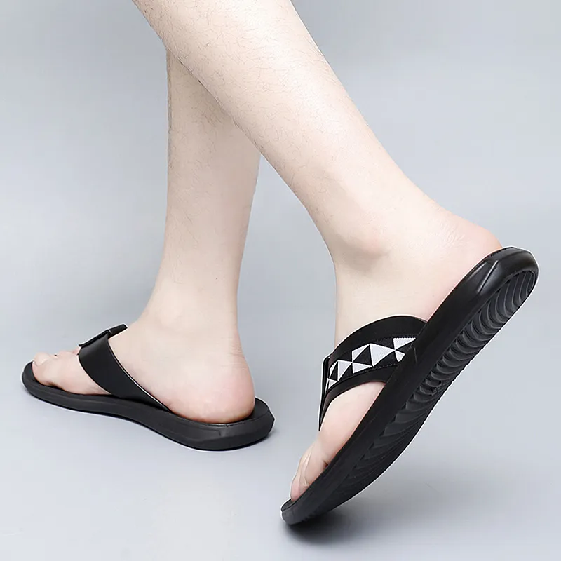 Dunnu Slip Resistant Flip Flops Men's-2