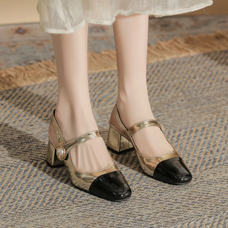 Dunnu Slim Heel High Heels 5cm Women's Box Included-19