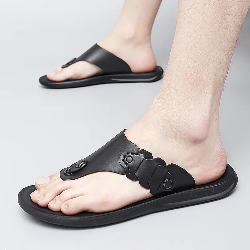 Dunnu Slip Resistant Flip Flops Men's-2