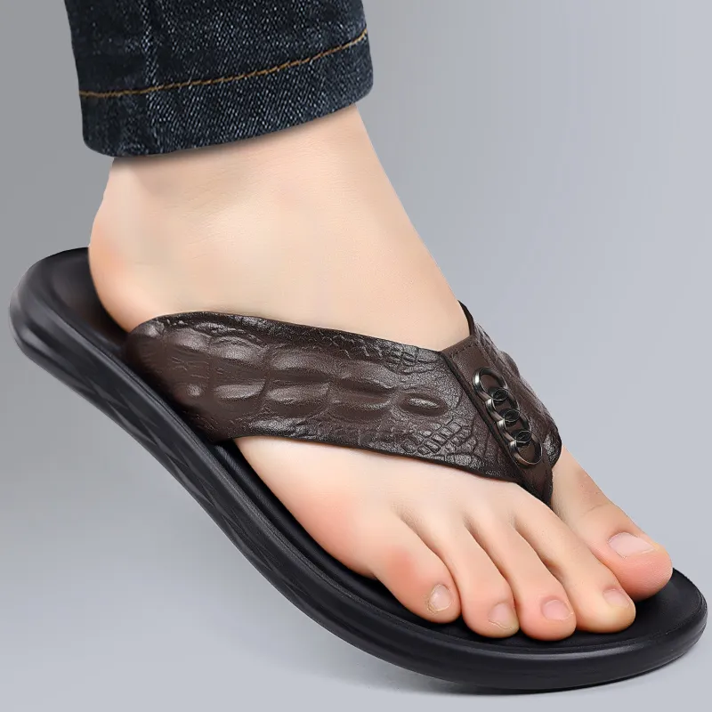 Dunnu Flip Flops Men-11