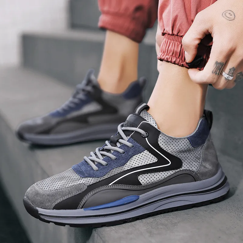 Dunnu Abrasion Resistant Low Top Casual Shoes Men's-3