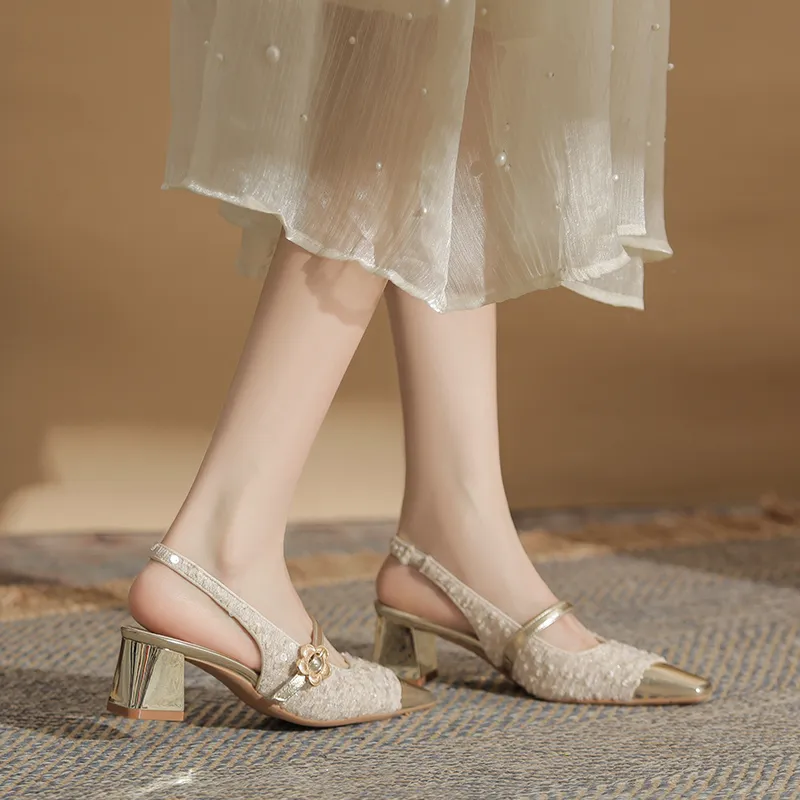 Dunnu Chunky Heel High Heels Women's Box Included-25