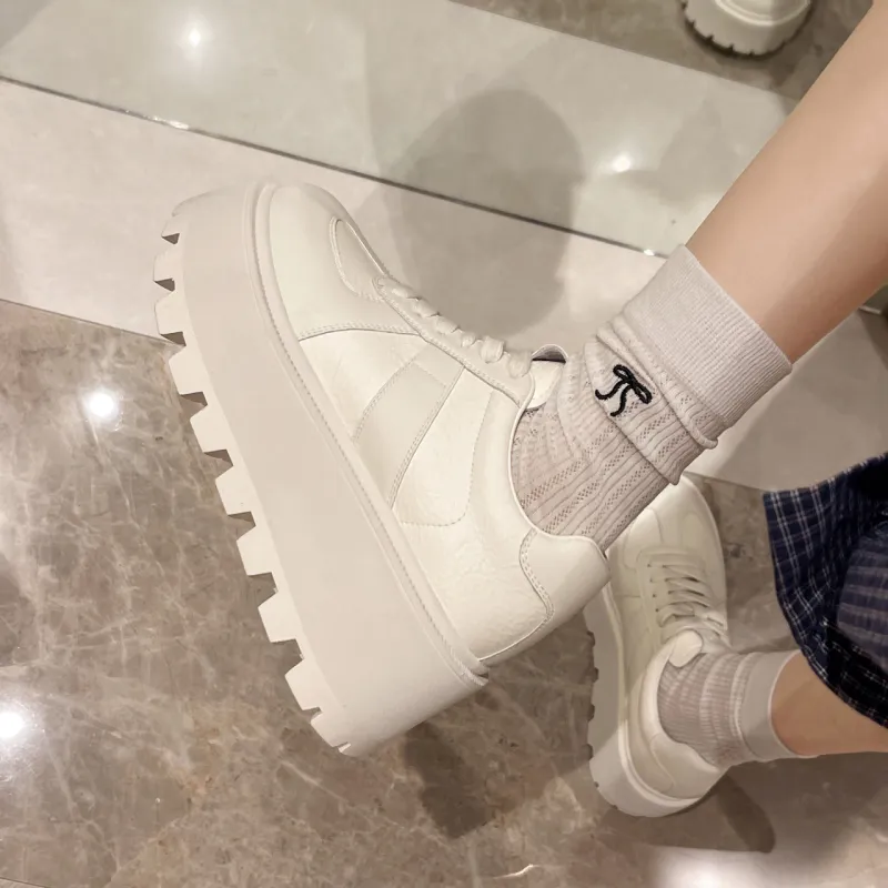 WOXXXN Low Top Casual Shoes Women's Ecru-3