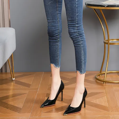 WOXXXN Slim Heel High Heels 8cm Women's [ Gift Box Set ]