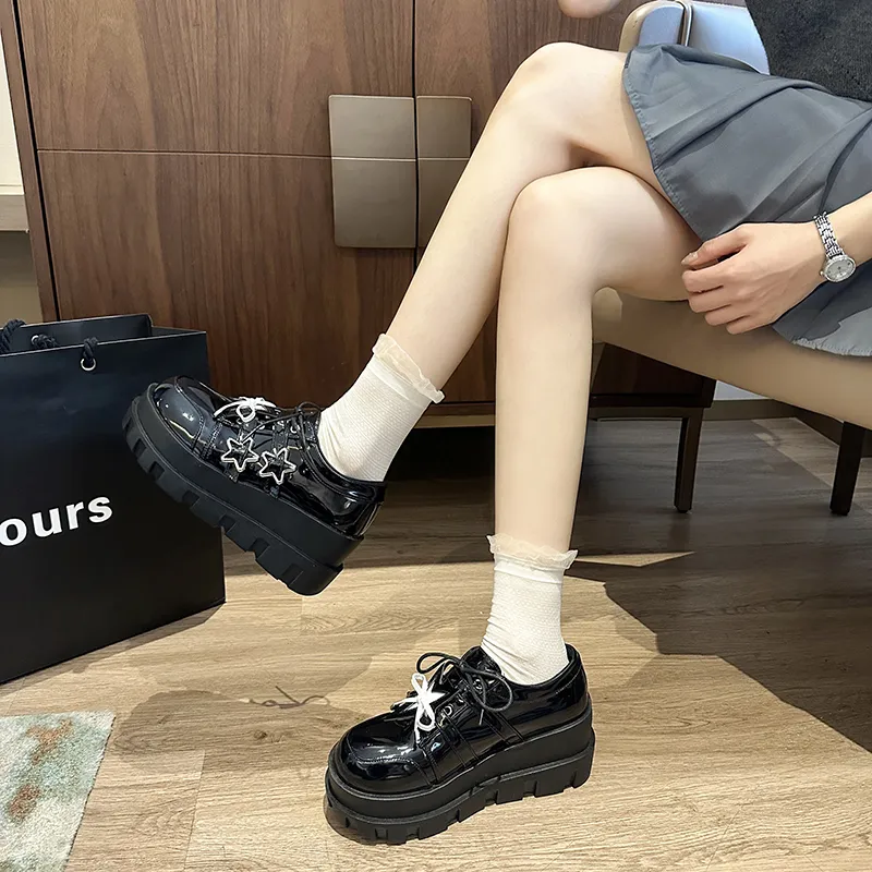 WOXXXN Mary Jane 6CM Women's Black-3
