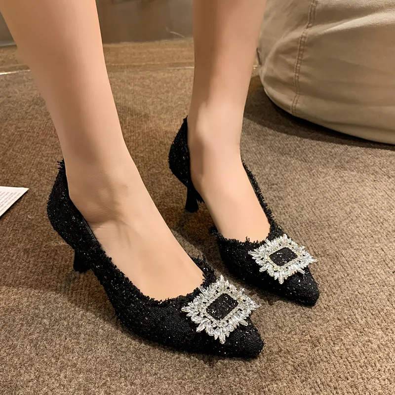WOXXXN Slim Heel High Heels Women's-5